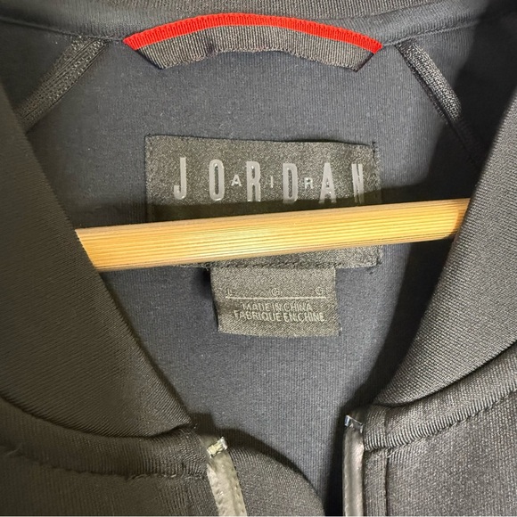Jordan Flight Tech Bomber Jacket – Black – Size Large - Picture 3 of 5
